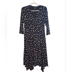 Polka Dot Wrap Dress